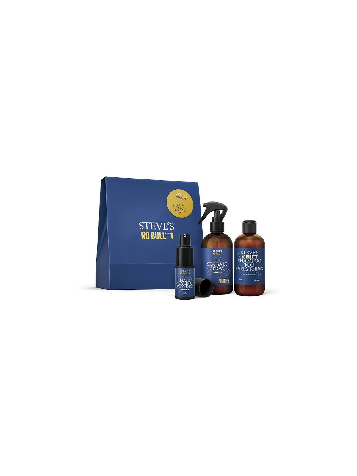 Steves No BullT Cofanetto per lo styling dei capelli Set regalo uomo