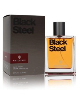 Victorinox Swiss Army Black Steel Eau De Toilette 100 ml man