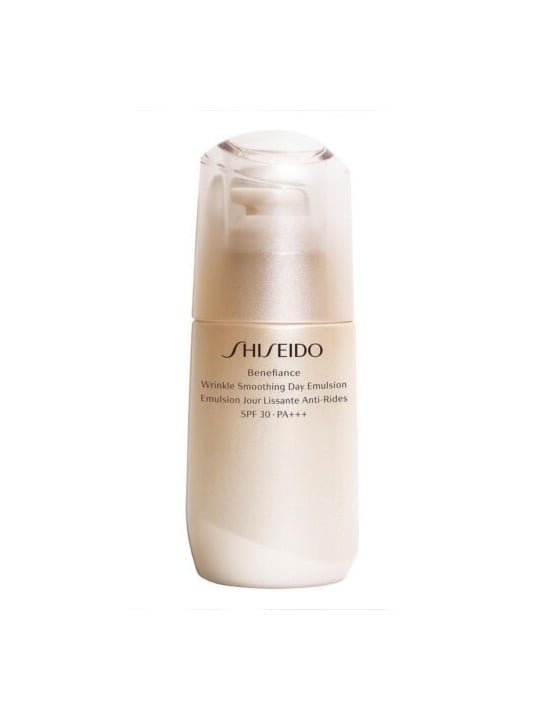 Emulsione giorno Shiseido Benefiance Wrinkle Smoothing SPF20 donna 75ml