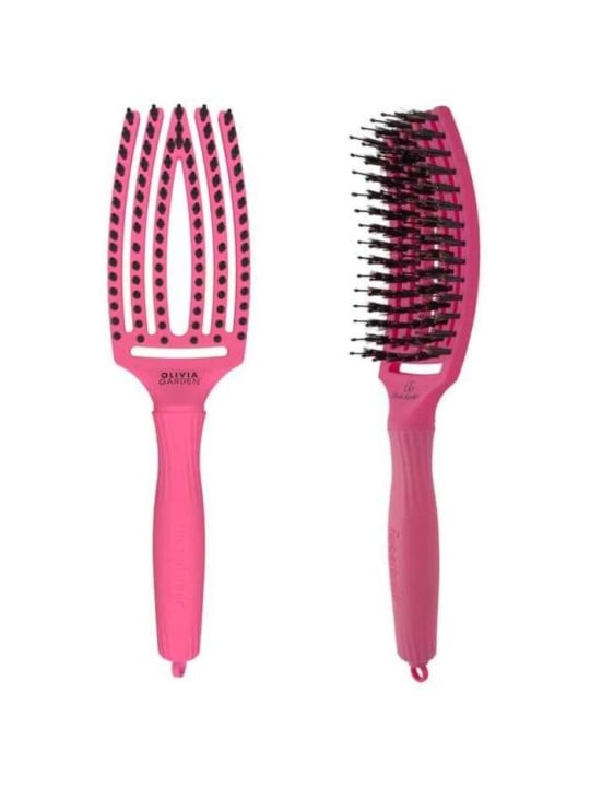 Spazzola Fingerbrush Hot Pink - Olivia Garden