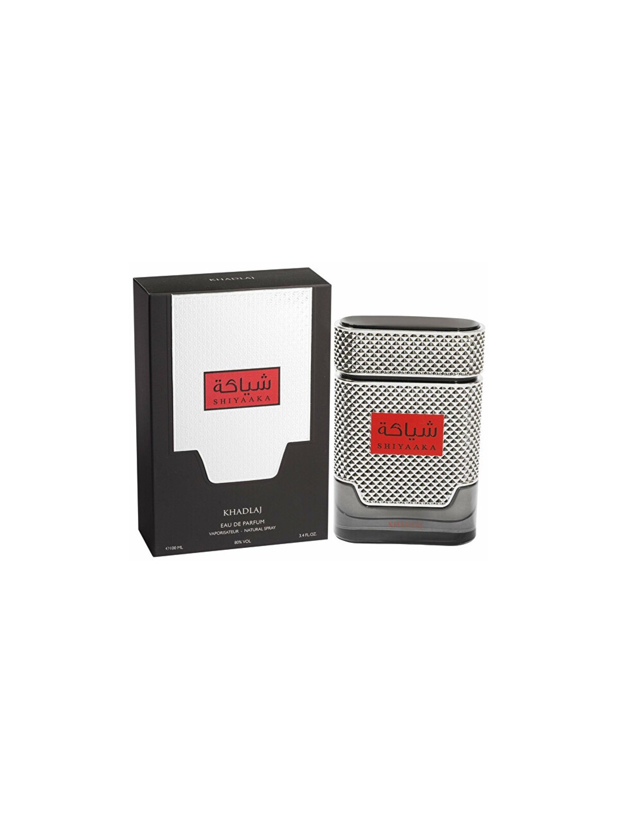 Khadlaj Shiyaaka Silver Eau de Parfum Uomo 100ml