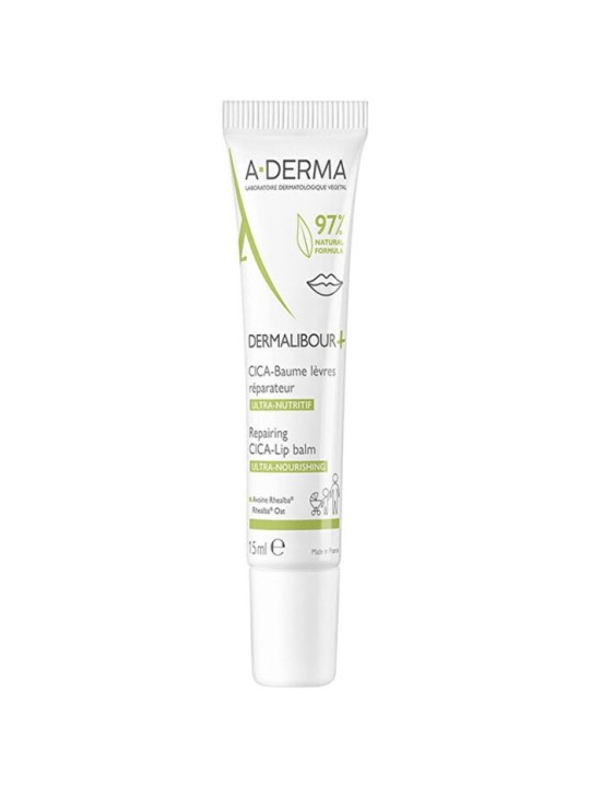 A-Derma DERMALIBOUR CICA Repairing Lip Balm 15ml unisex