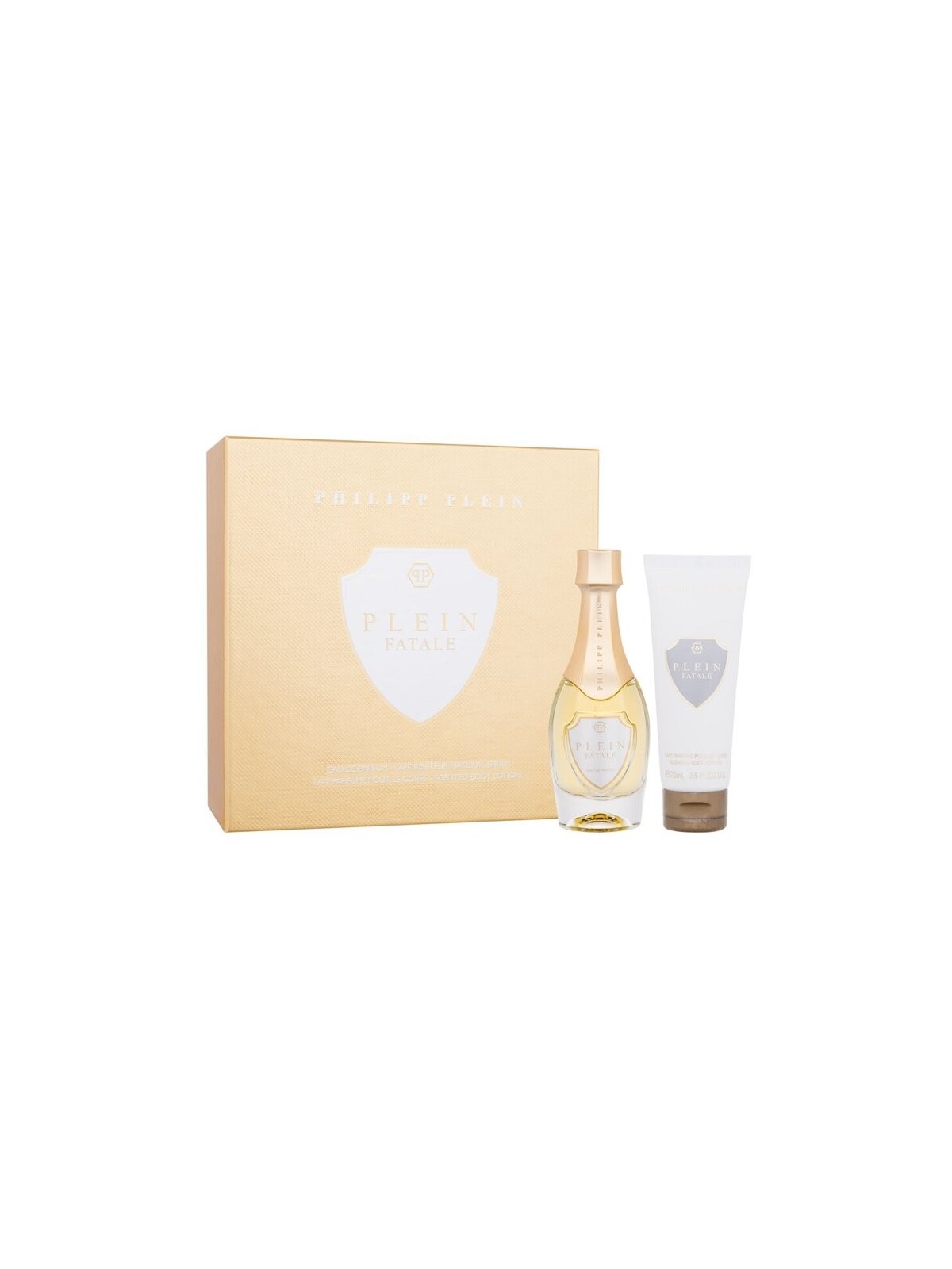 Philipp Plein Plein Fatale Gift set eau de parfum 50 ml and body lotion 75 ml donna 50ml Philipp Plein www.essenzetotalstyle.com