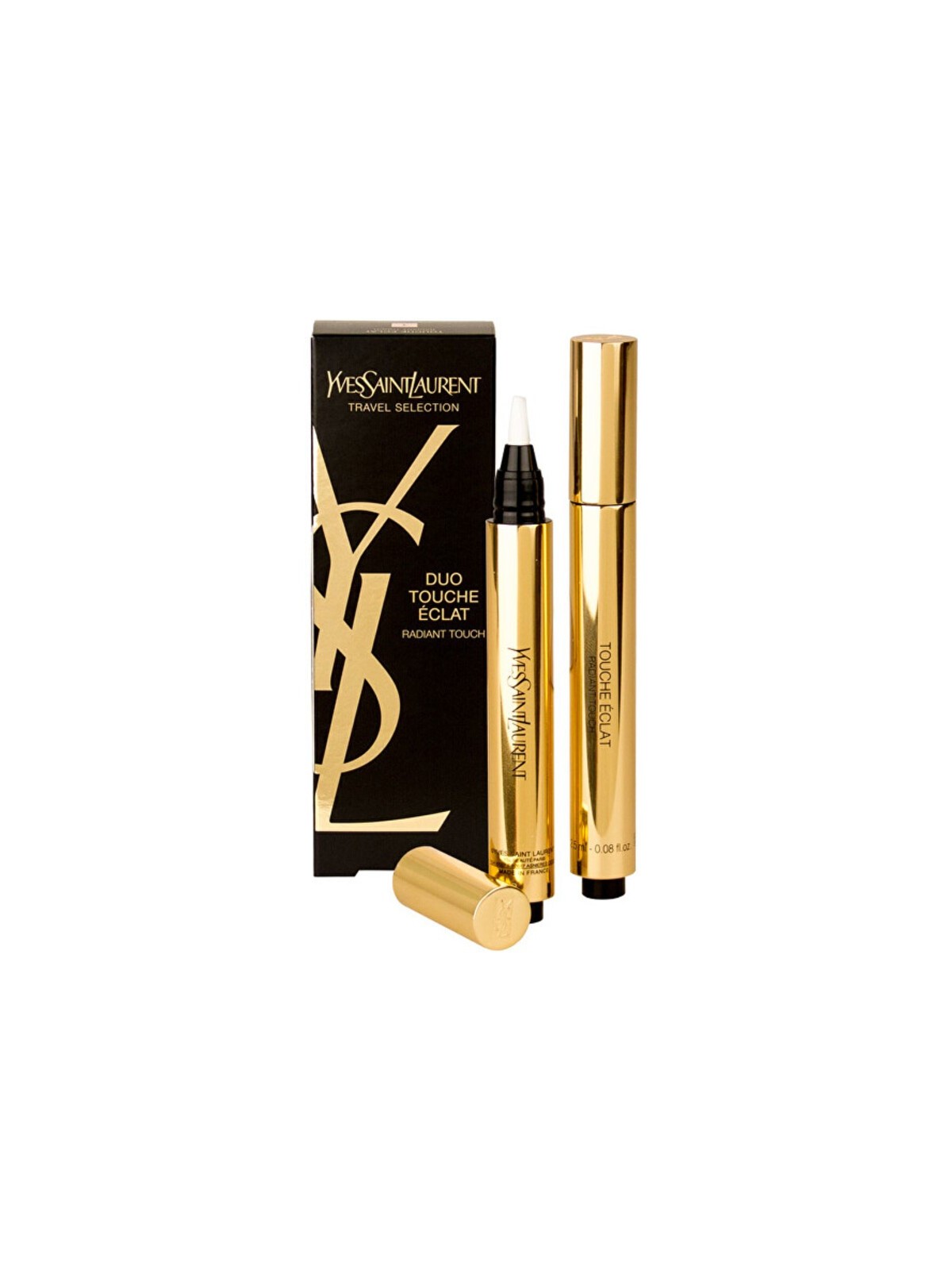 Yves Saint Laurent Touche clat Selezione Viaggio Correttore Schiarente 2x25ml n 1 Donna