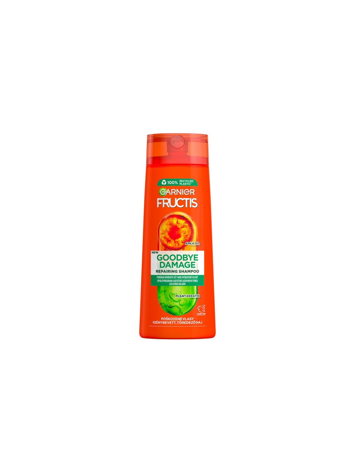 GARNIER Goodbye Fructis Damage Shampoo rinforzante donna 400ml