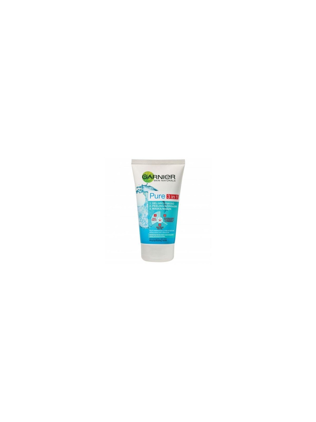 GARNIER Pure 3in1 Cleansing Gel Scrub Mask 150ml