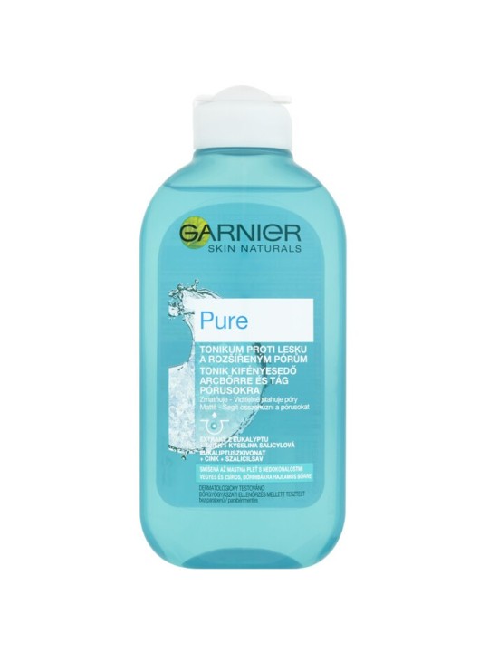 Garnier Tonico detergente contro lucidità e pori dilatati Pure 200ml donna GARNIER www.essenzetotalstyle.com 