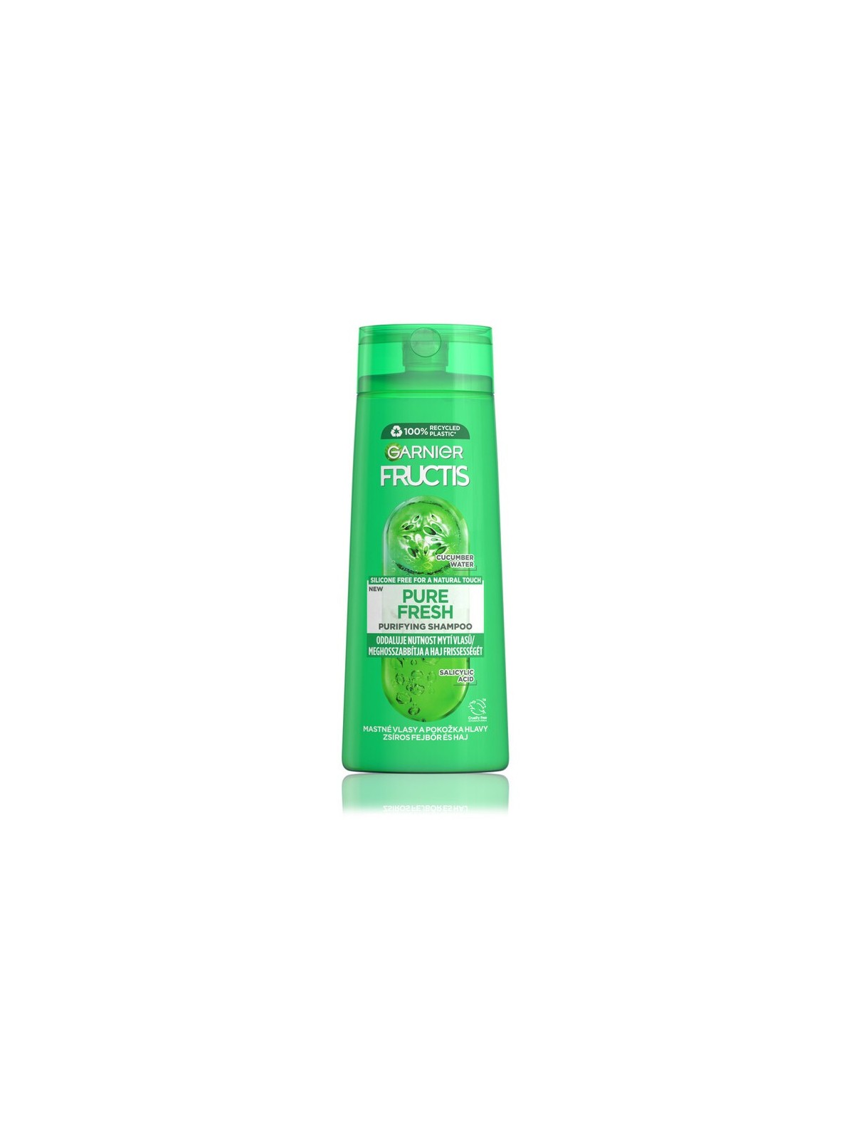 Shampoo rinforzante Fructis Pure Fresh capelli grassi donna 250ml