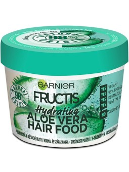 GARNIER Maschera idratante per capelli da normali a secchi Fructis Aloe Vera Hair Food 390 ml donna 400ml