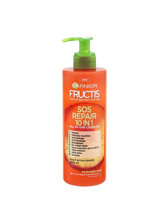 GARNIER SOS Repair All-In-One Leave-In Hair Cream without Rinsing 400ml