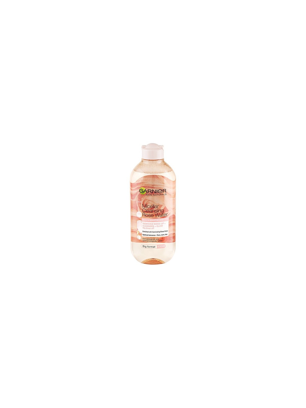 Acqua micellare con acqua di rose