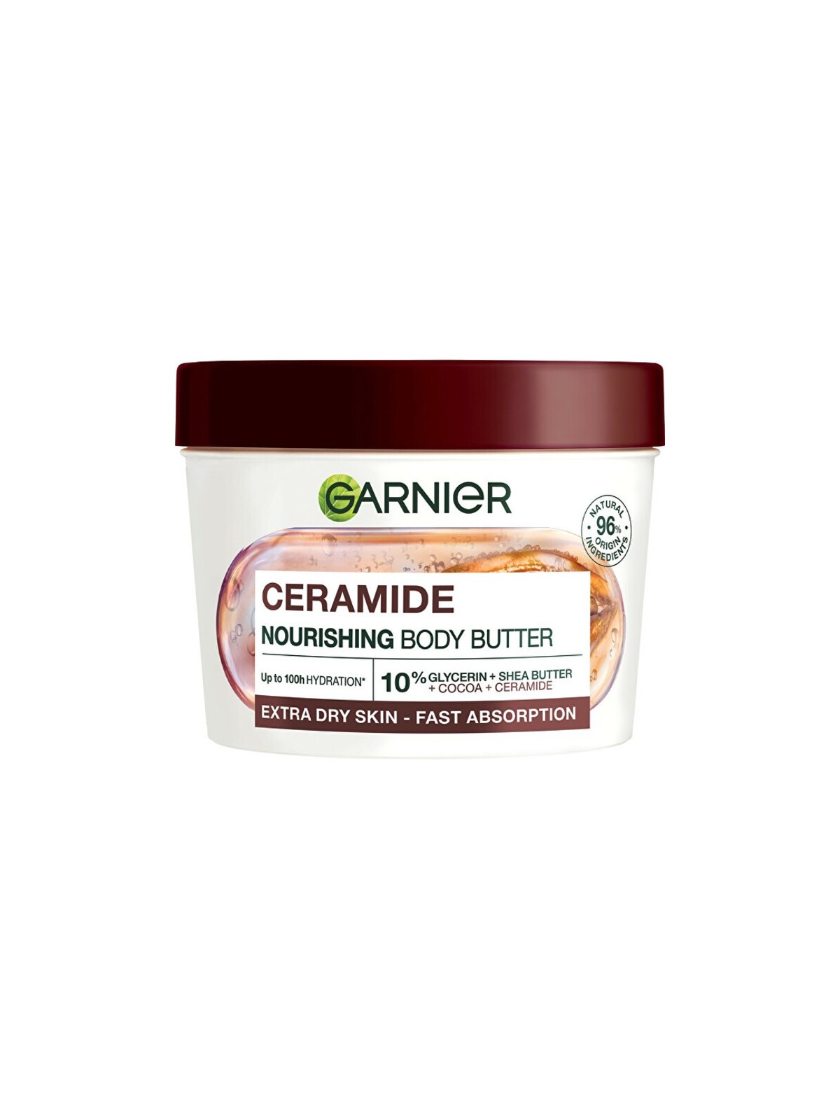 Garnier Burro corpo al cacao Ceramide Burro corpo nutriente 380ml donna GARNIER www.essenzetotalstyle.com 
