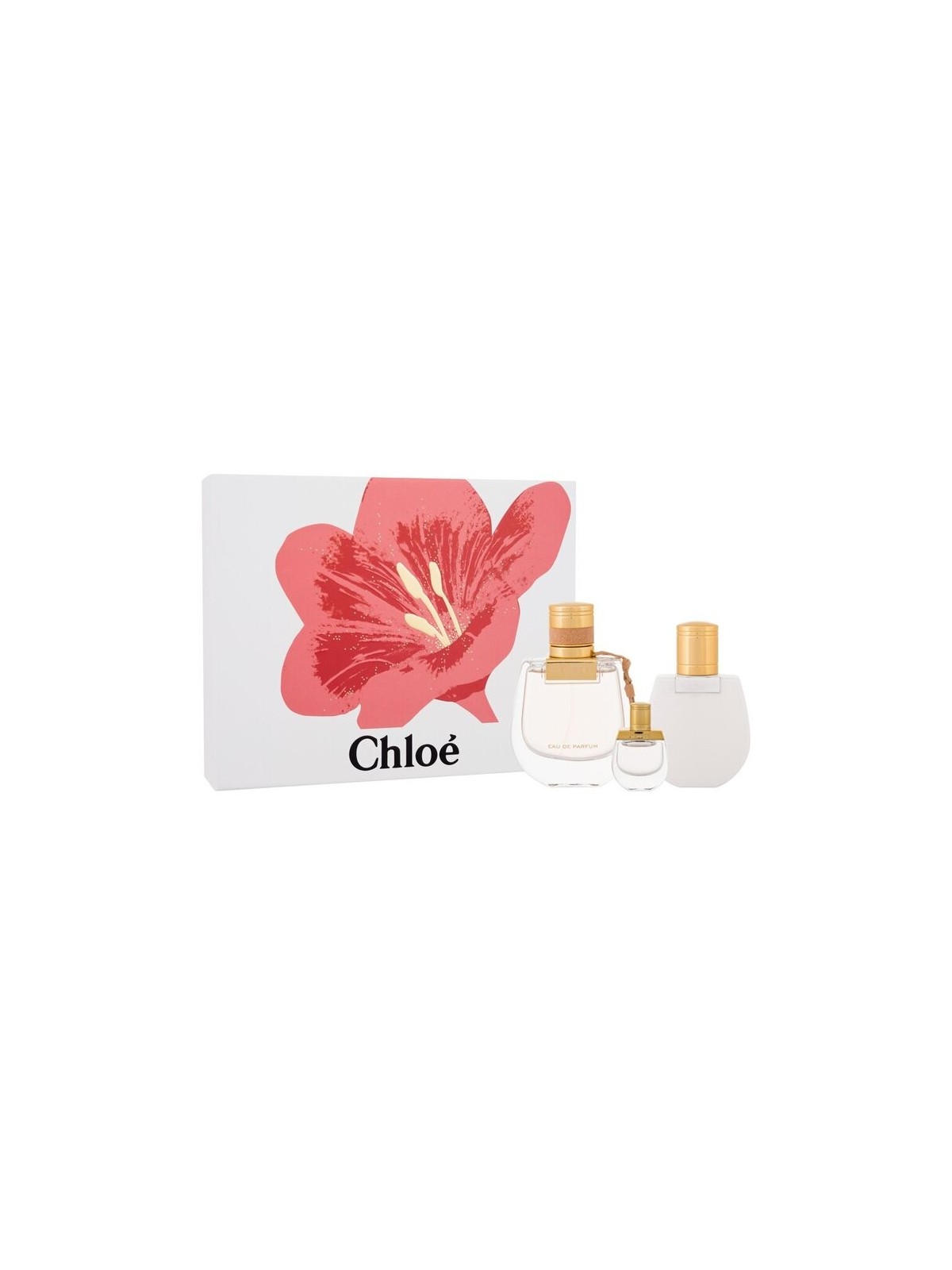 Chlo Nomade eau de parfum SET 75 ml Nomade eau de parfum 5 ml mini Nomade lozione corpo 100 ml donna 75ml