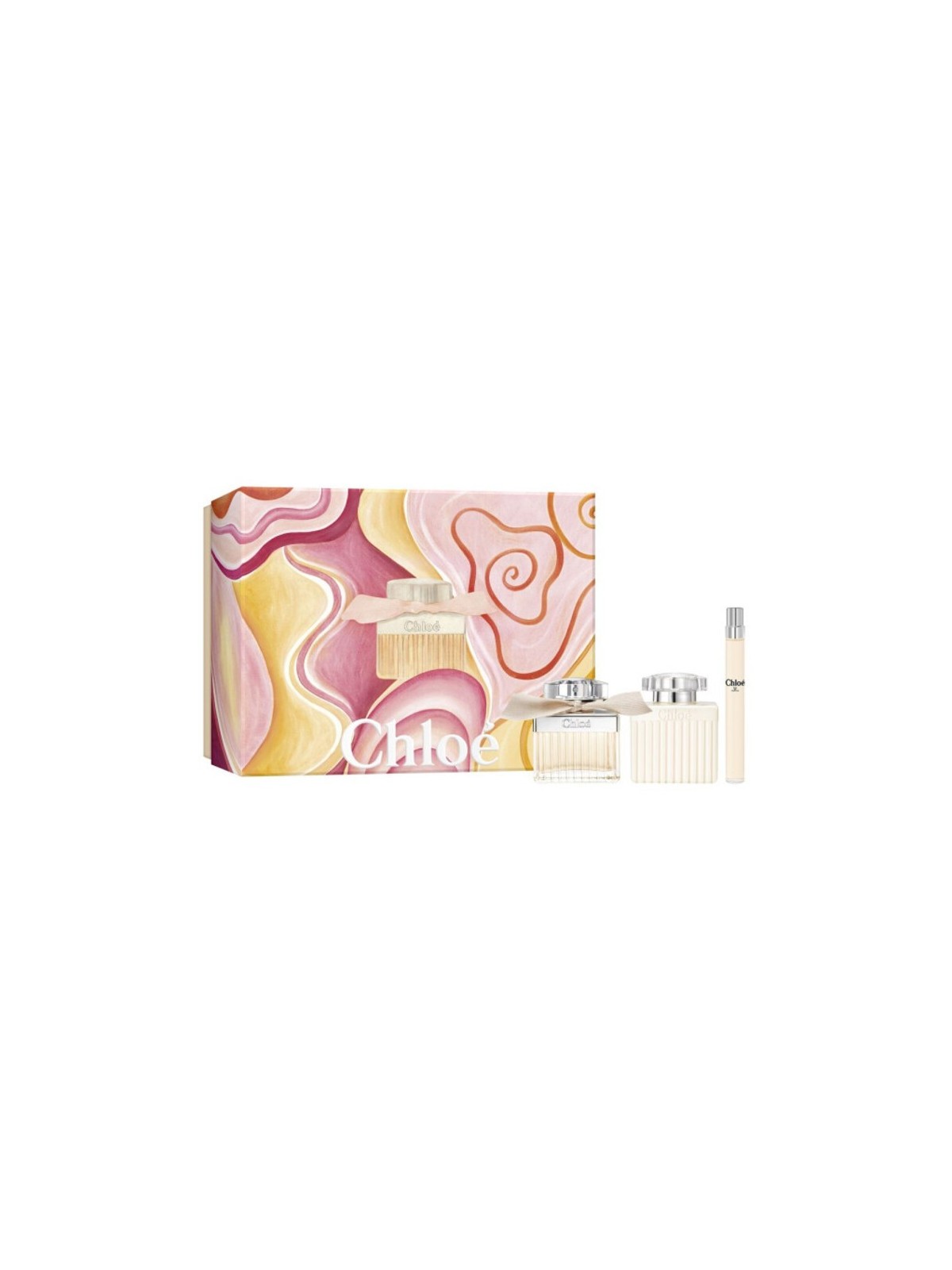 Set chloe chloe edp spray 75 ml + lozione corpo 100 ml + edp spray 10 ml SET CHLOE Chloe www.essenzetotalstyle.com 