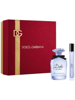 Dolce Gabbana Dolce Blue Jasmine Gift Set eau de parfum 75 ml and eau de parfum Miniature 10 ml donna 75ml Dolce Gabbana www.ess