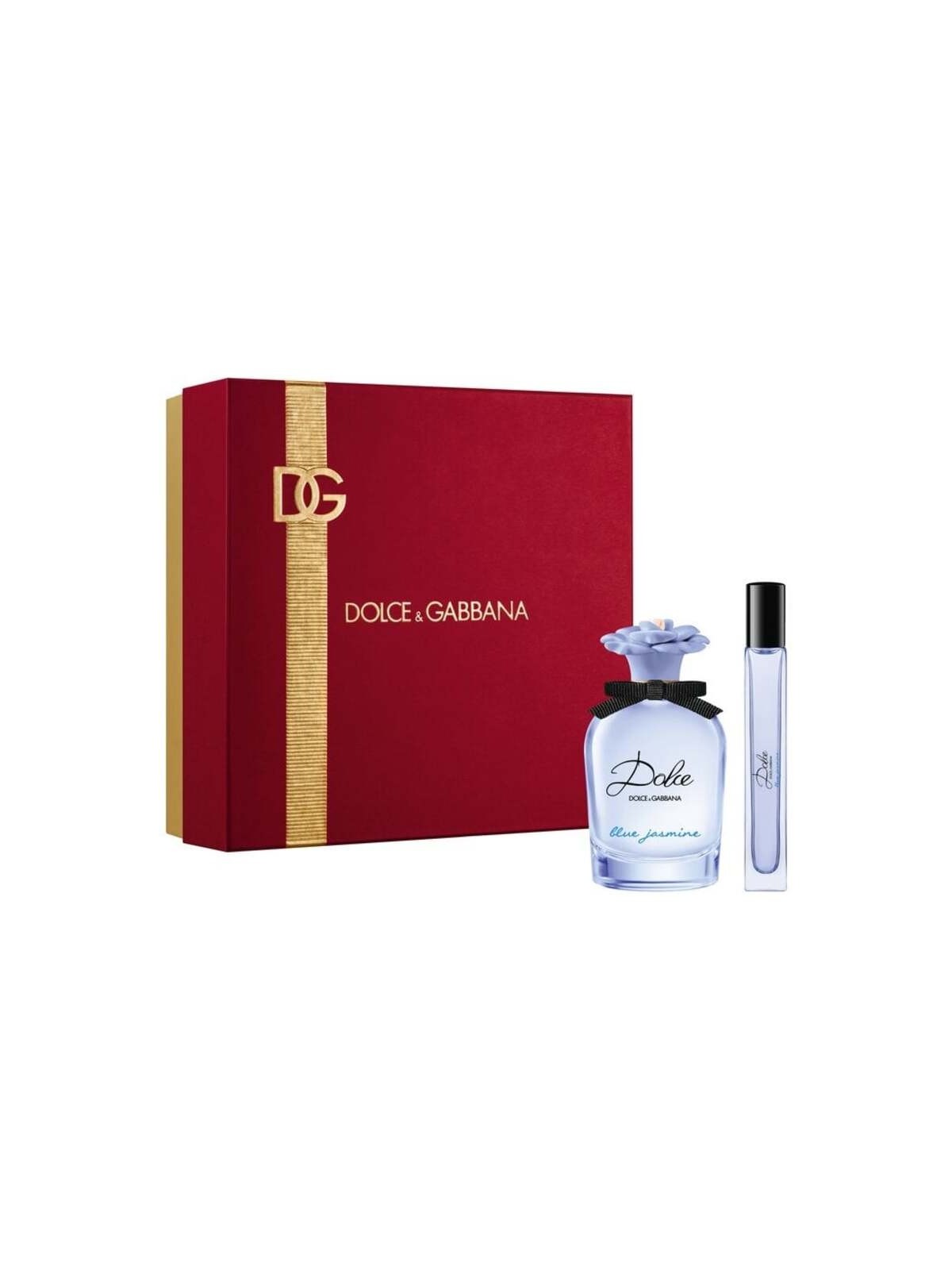 Dolce Gabbana Dolce Blue Jasmine Gift Set eau de parfum 75 ml and eau de parfum Miniature 10 ml donna 75ml Dolce Gabbana www.ess