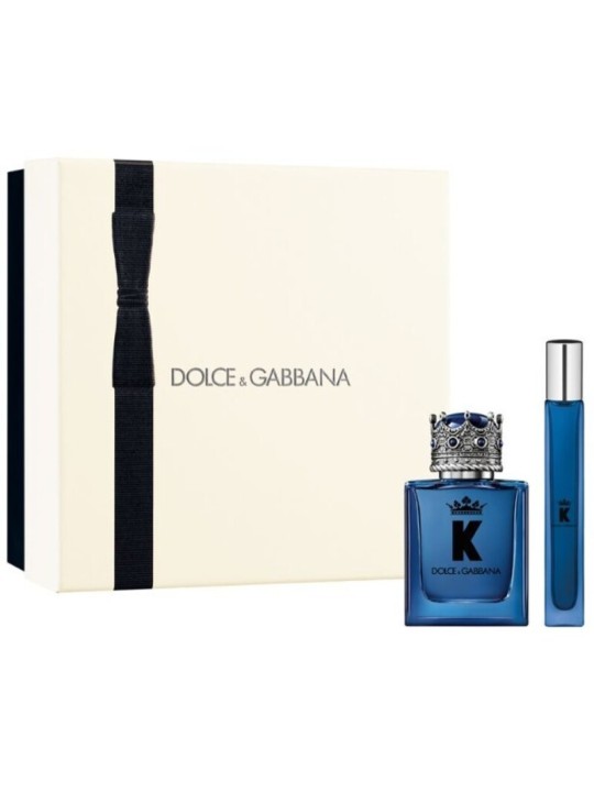 Dolce Gabbana K By Dolce & Gabbana Eau de Parfum Gift Set eau de parfum 50 ml and eau de parfum Miniature 10 ml uomo 50ml Dolce 