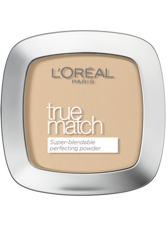 LOrï¿½ï¿½al True Match Powder Compact La Polvere 9 g  Tonalit D5 W5 Sabbia dorata donna  D5  W5 Golden Sand