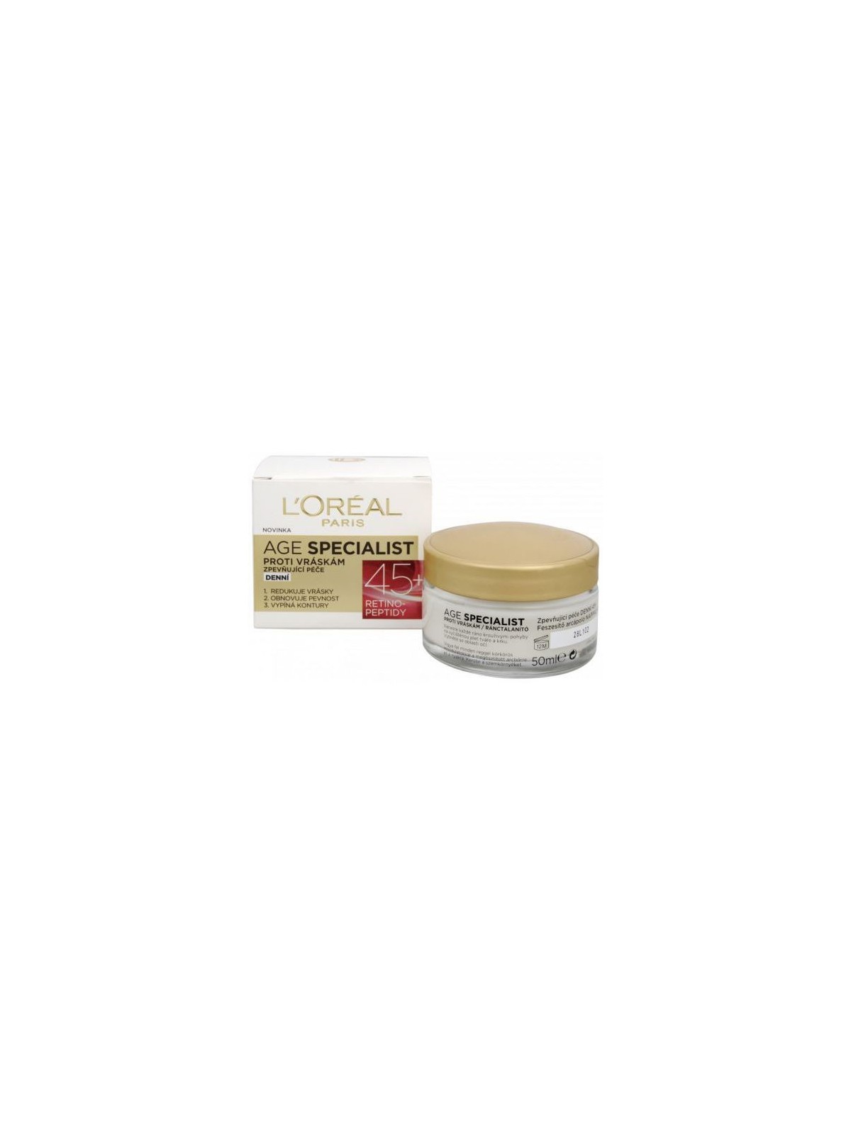 Crema Anti-Rughe L'Orï¿½ï¿½al Age 45 Specialist donna 50ml
