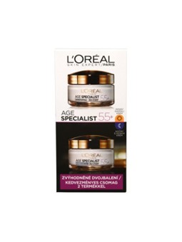 LOrï¿½ï¿½al Set Antirughe Giorno e Notte Age Special ist 55 2 x 50 ml donna 50ml
