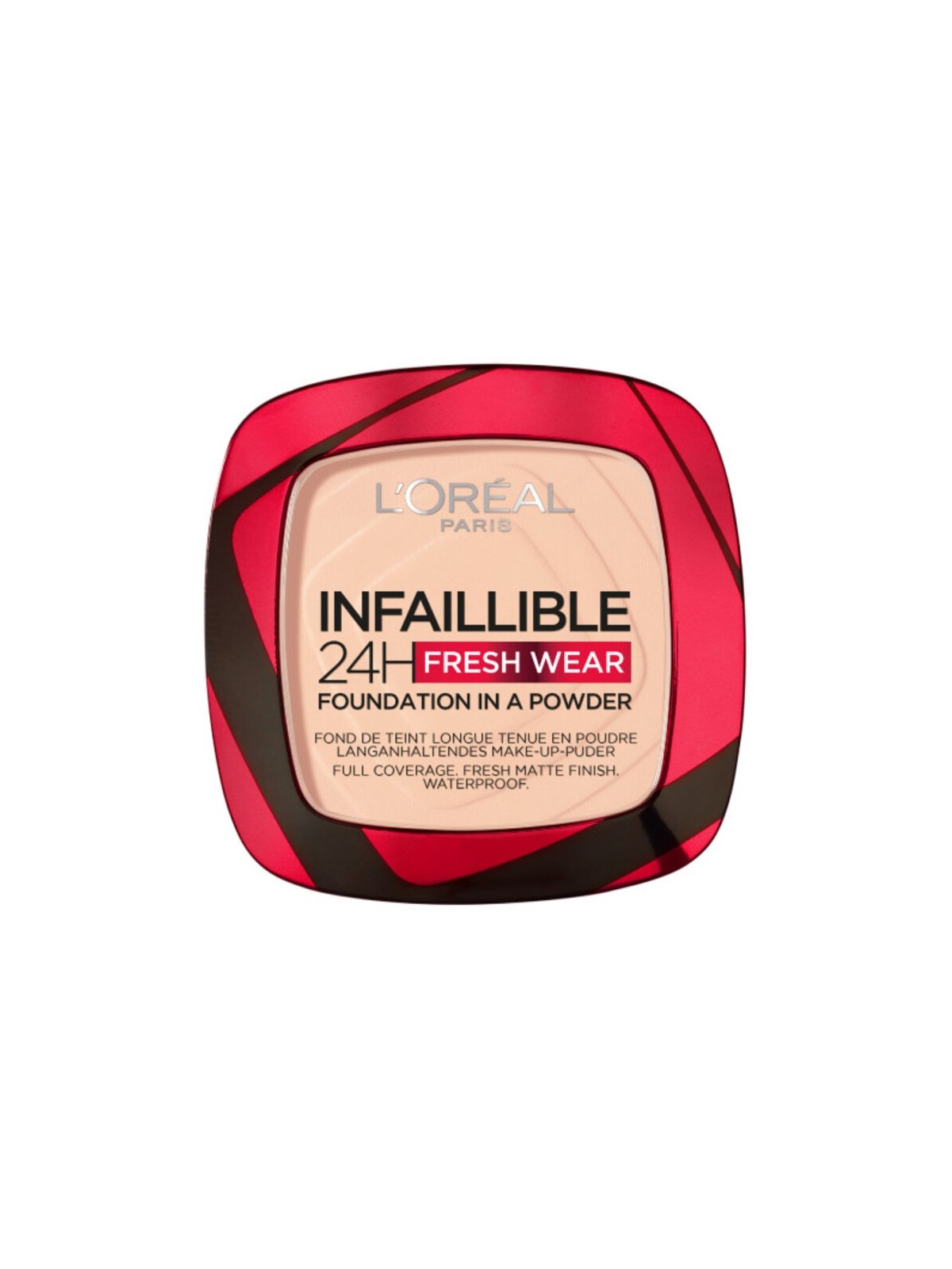 Fondotinta L'Orï¿½ï¿½al Paris INFALLIBLE 24H Fresh Wear in polvere 130 True Beige