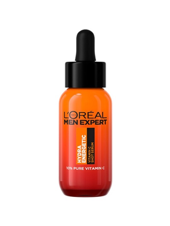 LOrï¿½ï¿½al Men Expert Hydra Energetic Vitamin C Shot Serum Siero contro i segni di affaticamento della pelle uomo 30ml