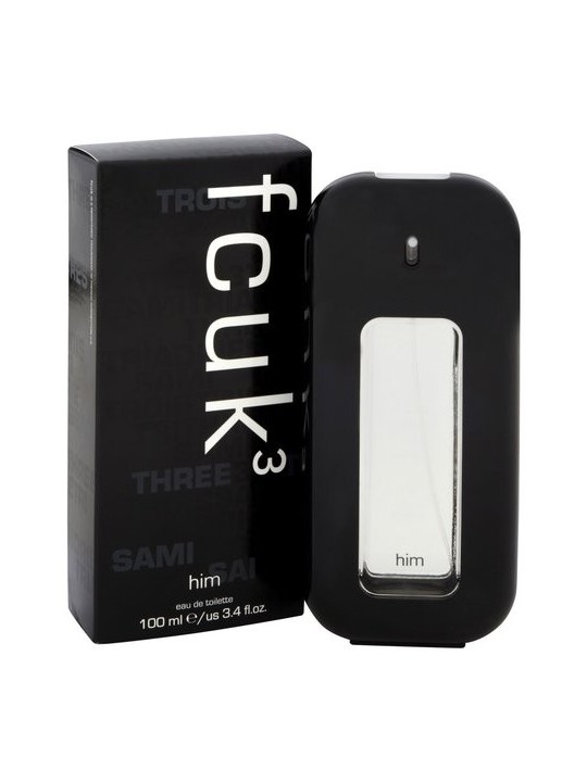 Fcuk 3 Him Eau de Toilette Uomo 100ml - Eleganza e Stile