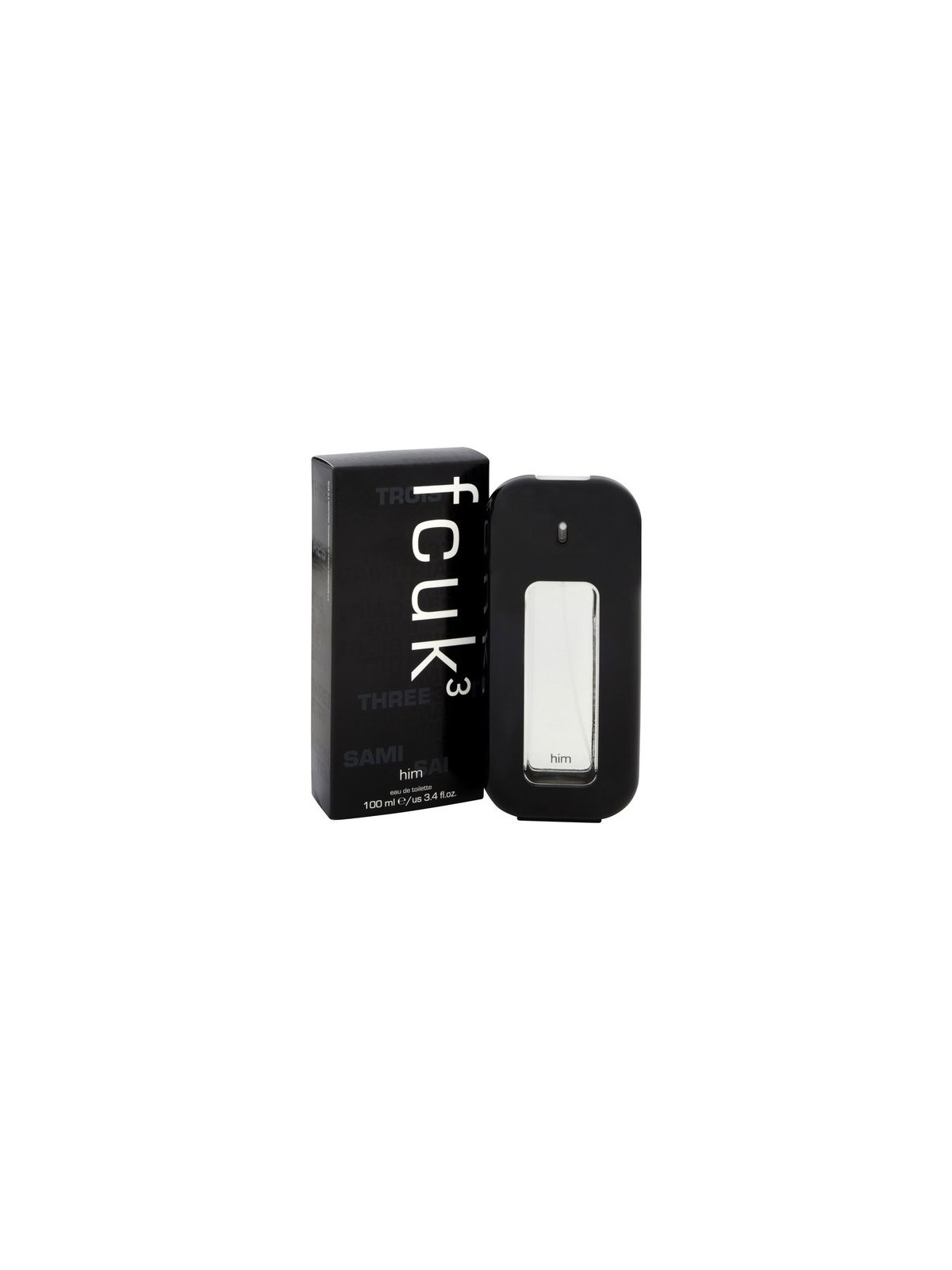 Fcuk 3 Him Eau de Toilette Uomo 100ml - Eleganza e Stile