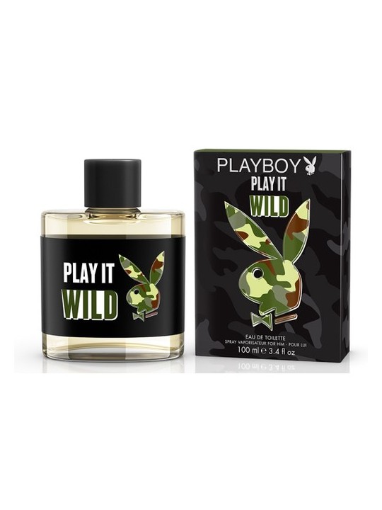 Profumo Playboy Play It Wild for Him Eau De Toilette 100ml uomo
