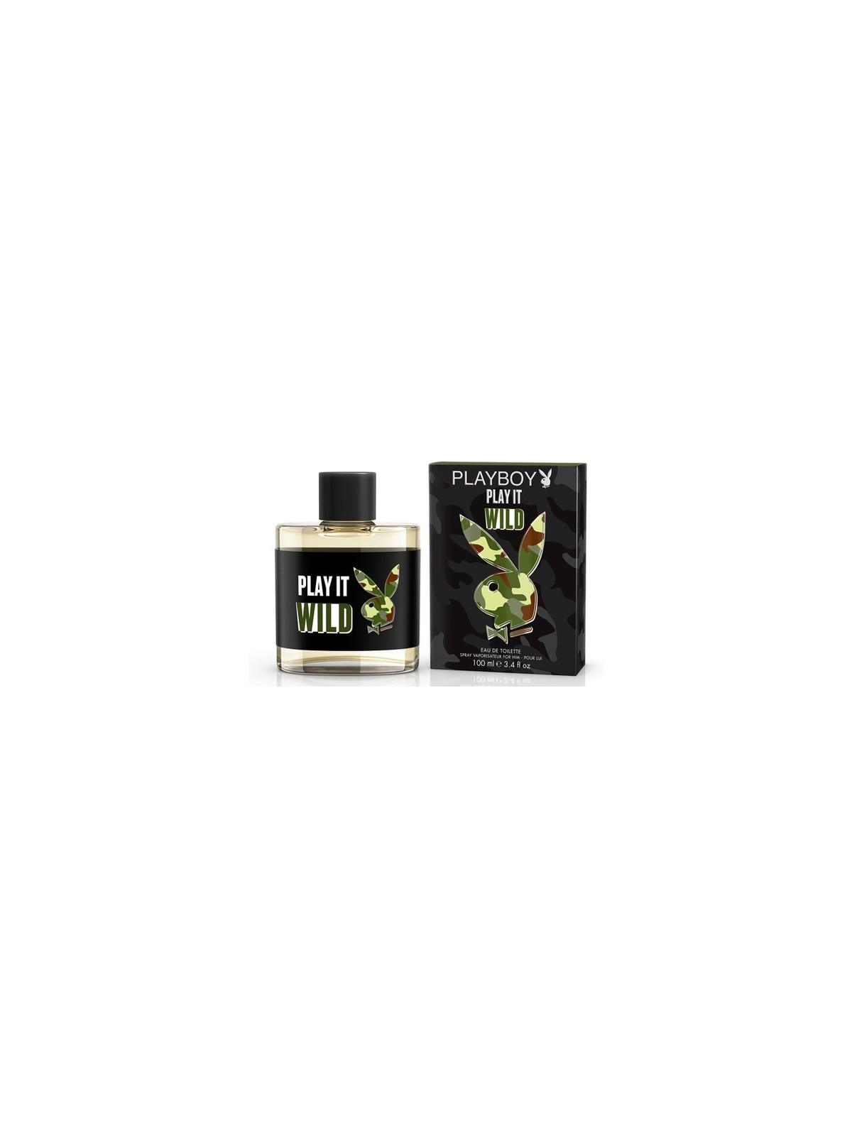 Profumo Playboy Play It Wild for Him Eau De Toilette 100ml uomo