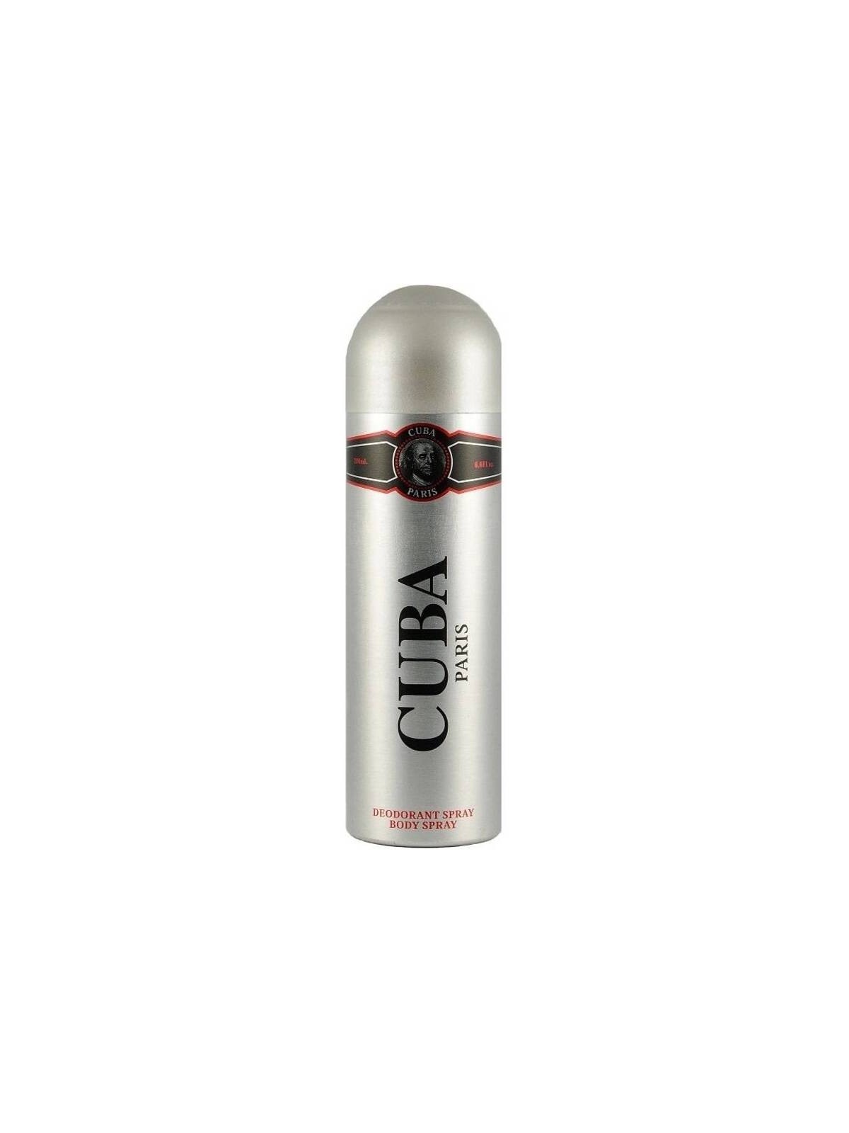 Cuba Deospray Cuba Nero uomo 200ml