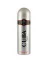Cuba Deospray Cuba Nero uomo 200ml