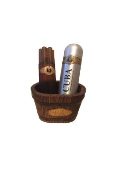 Cuba Cofanetto regalo Cuba Gold Dopobarba 100 ml e deospray Cuba Gold 200 ml uomo 100ml