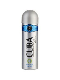 Cuba Blue Deospray for Men 200ml - Intense Freshness