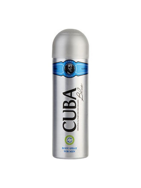 Cuba Blue Deospray for Men 200ml - Intense Freshness