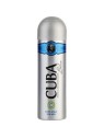 Cuba Blue Deospray for Men 200ml - Intense Freshness