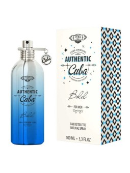 Eau de Toilette Cuba Authentic Bold Uomo 100ml