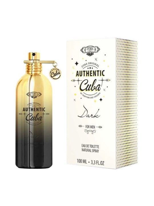 Eau de Toilette Cuba Autentico Dark Uomo 100ml