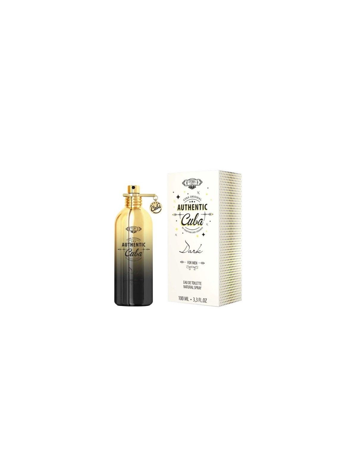 Eau de Toilette Cuba Autentico Dark Uomo 100ml
