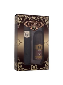 Cuba Set regalo Gold eau de toilette 100 ml e deodorante 50 ml uomo 100ml