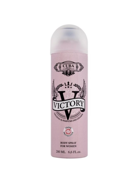 Cuba Deodorante della Vittoria Donna 200ml
