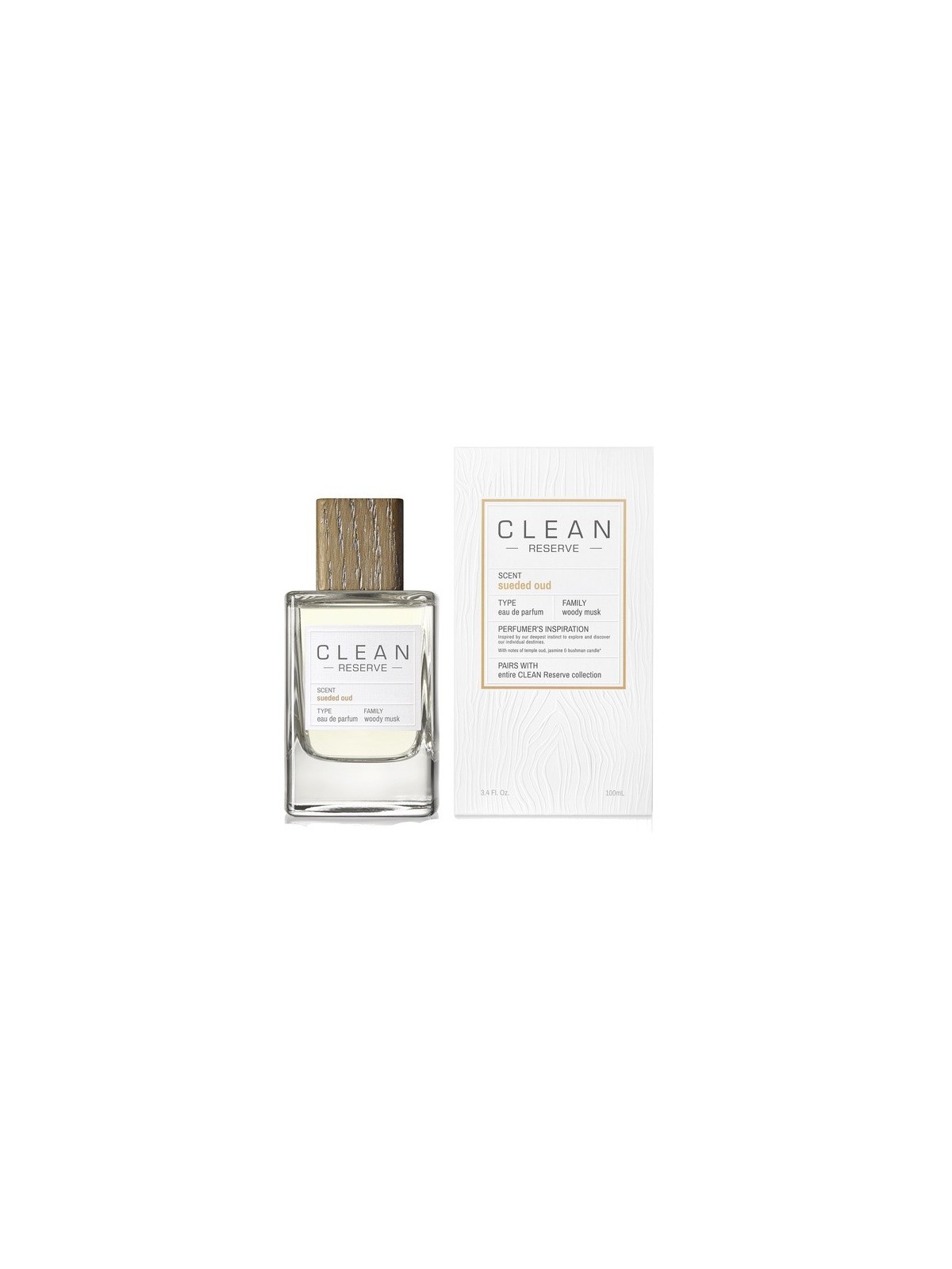 Clean Prenota Seuded Oud eau de parfum unisex 100ml