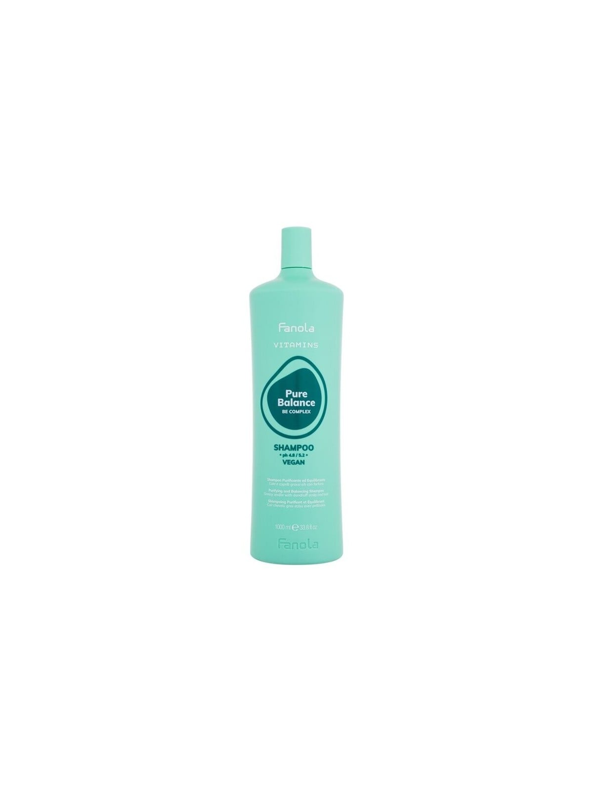 Fanola Pure Balance Shampoo 350ml - Nutrizione e Freschezza