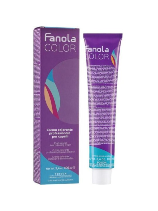 Fanola Crema Colorante per Capelli 100ml 8.13 Biondo Chiaro Beige