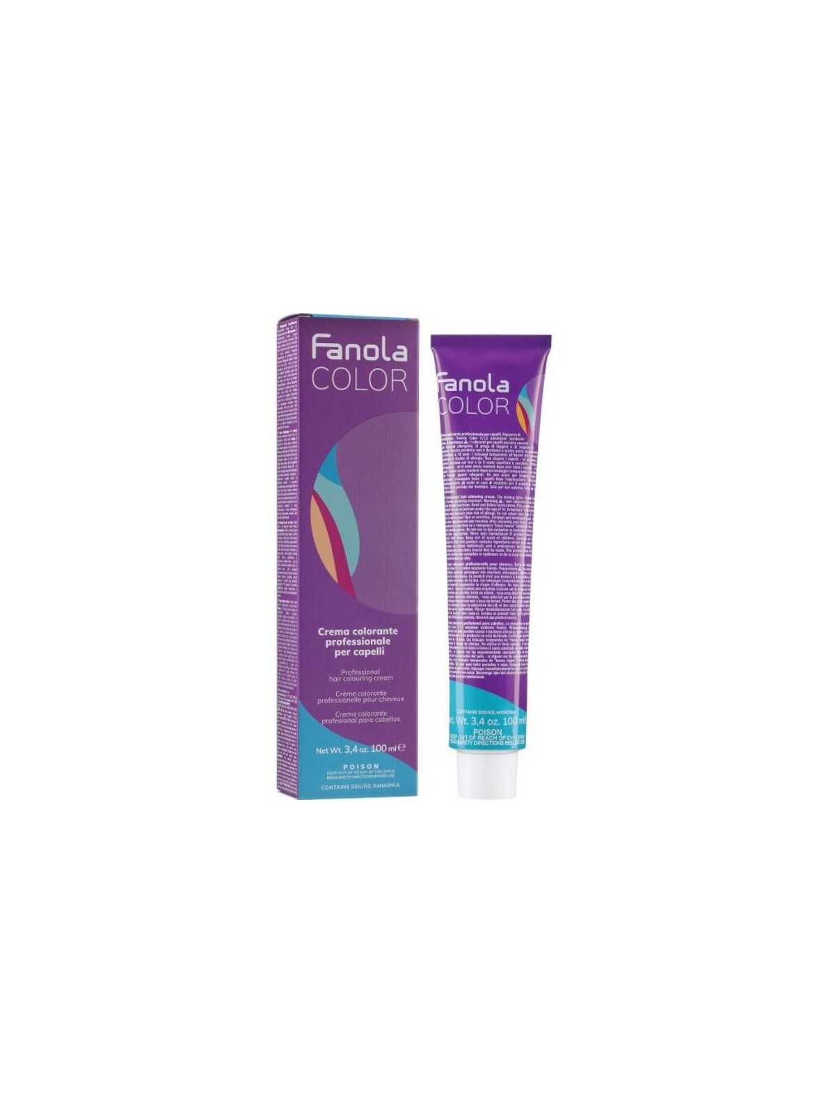 Fanola Crema Colorante per Capelli 100ml 8.13 Biondo Chiaro Beige