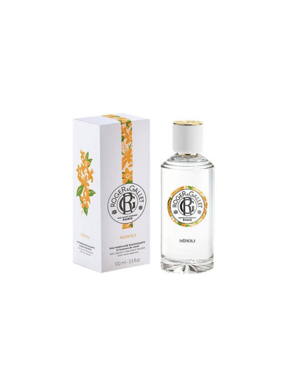 Roger & Gallet Neroli Wellbeing Fragrant Water 100ml Natural Spray Roger & Gallet www.essenzetotalstyle.com 