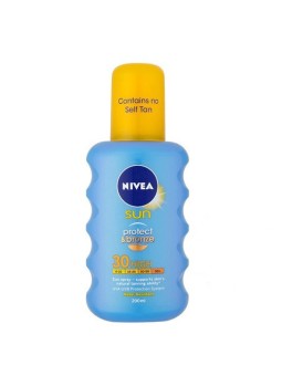 Nivea Spray Intenso SPF 30 Sole Spray Solare Proteggi Bronzo 200 ml donna