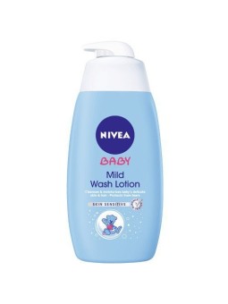 Nivea Gel detergente per viso corpo e capelli per bambini Baby 500 ml donna 450ml