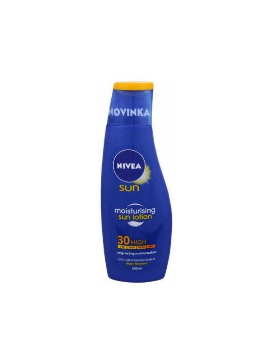 Nivea Moisturizing Sun Lotion SPF 30 donna 200ml