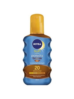 Nivea Sun Protect & Bronze Oil SPF 20 200ml